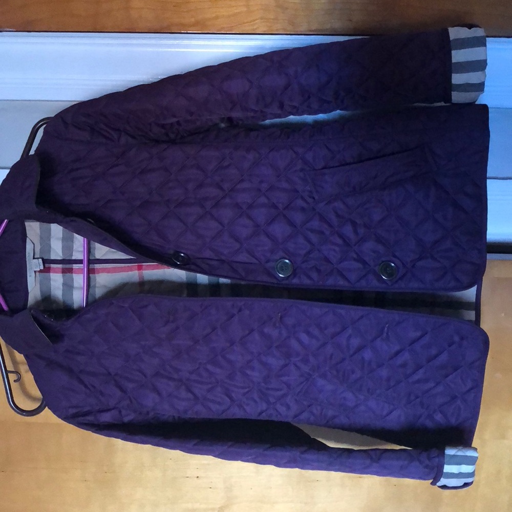 Burberry quilted jacket